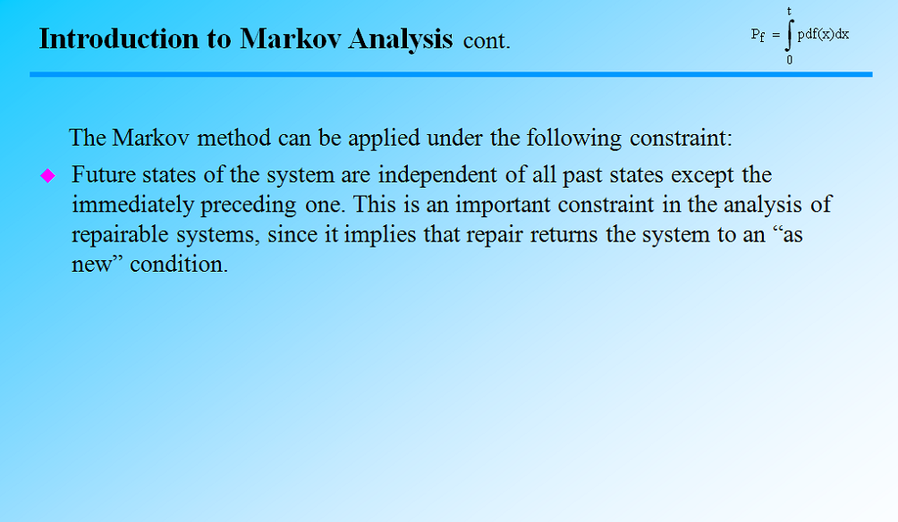 markov analysis